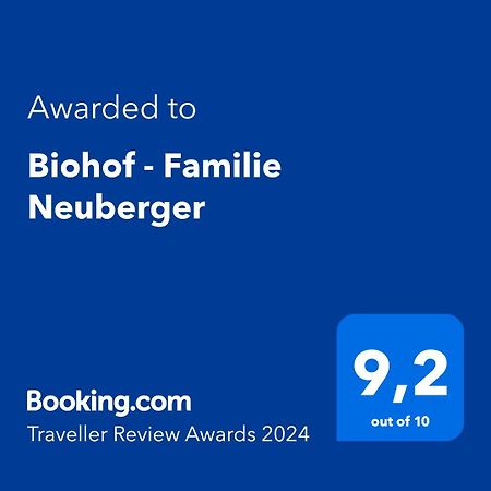 Biohof - Familie Neuberger Villa Pottelsdorf Exteriör bild
